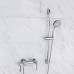 Five-function Shower Set Triple Concealed Hot And Cold Water Mixing Valve Lifting Rod - B078977XST